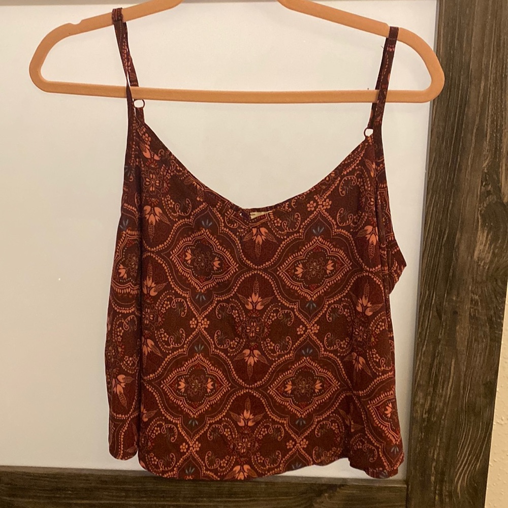 Flowy summer crop top